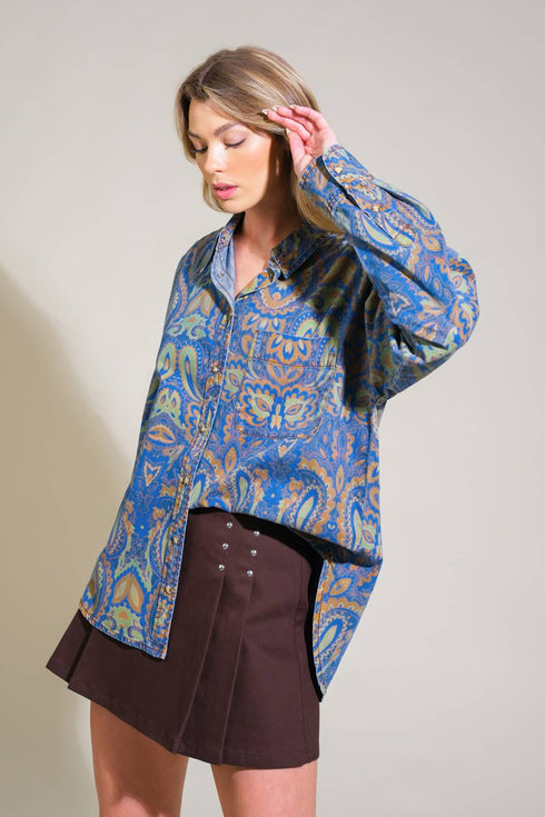 im-in-charge-woven-top Flying Tomato-Sophia's Style-4